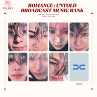 [ENHA] Romance : Untold Daydream Broadcast Music Bank Fan-made Unofficial ENHYPEN Photocard