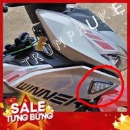 Winner X leaf-shaped turn signal light