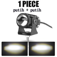 MUXUM LAMPU TEMBAK LASER OWL CR7 LED D2 2 WARNA HIGH LOW / LAMPU TEMBAK SOROT BURUNG HANTU