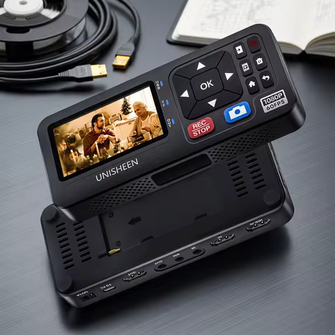 UNISHEEN 1080p Mini Video Record Device StandAlone Camera RCA HDMI VGA YPbPr Analog Screen Capture B
