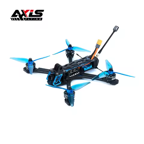 Axisflying Manta 5 SE 6S Kit Squashed-X Construction Analog/O3 air AE227-1960KV FPV Freestyle Racing