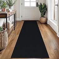 EARTHALL Washable Runner Rug 2x7 Ft Non Slip Runners for Hallways Cotton Rubber Backed Kitchen Runne