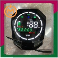 Ibike Electric Vehicle Speedometer 48-72v Beautiful Led Screen Full Function Code AH4