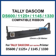 Tally Dascom DS600 DS1920 SK860 1125+ 1140 1145 1330 Ribbon 99007 Compatible Black Ribbon