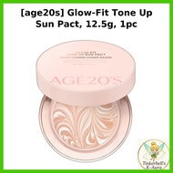 [age20s] Glow-Fit Tone Up Sun Pact, 12.5g, 1pc / Korean Sun Pact / Dewy Finish / 100% Authentic by 팅