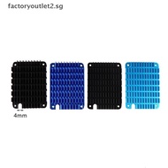 Fcsg Aluminum Alloy Heatsink For Raspberry Pi Compute Module 4 CM4,55*40*5/55*40*11MM Jelly