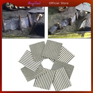 MagiDeal 8 X 1/35 Steel Shed, Corrugated Sheet, Sand Table, Miniature Architecture,