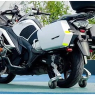 Customized motorcycle lifting auxiliary wheel electric safety anti-skid anti-theft balance wheel