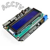 LCD Keypad Shield LCD1602 LCD 1602 Module Display ATMEGA328 ATMEGA2560 raspberry pi For UNO blue scr