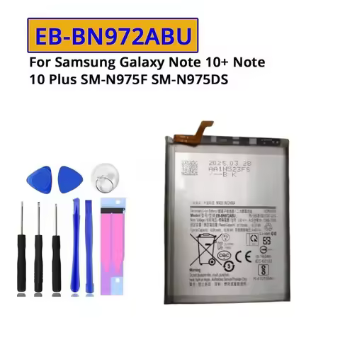 For Samsung Galaxy Note 10+ Note10+ Note10 Plus SM-N975F N975DS N9750 EB-BN972ABU EB-BN972ABUL Mobil