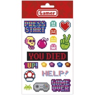 GAMER Dedicated Imported Sticker Set