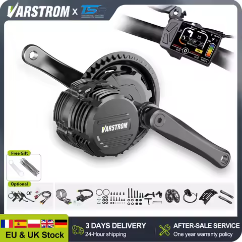 Tongsheng TSDZ8 750W TSDZ2B 250W 500W TSDZ16 1000W Motor Kit Mid Drive Torque Sensor e bike kits Con