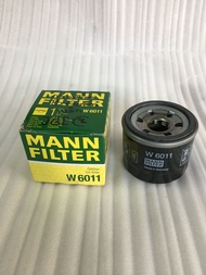 ไส้กรองน้ำมันเครื่อง Mann Filter (Germany) W6011 เครื่อง Benz Smart M102 M103สนใจรุ่นอื่น สอบถามเพิ่