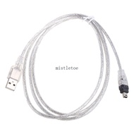 MIS 1 4m 4 5ft USB to Firewire IEEE 1394 4P Male Adapter Cable Wire