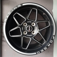 [MADE IN THAILAND] SPORT RIM 15 inch 4H100 15x7.0JJ ET35 light wheel