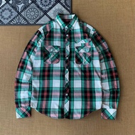 KEMEJA Zara Man Flannel Shirt size M (like new) 100% original 140725H8