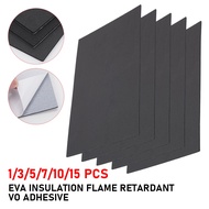 7/10/15pcs EVA Foam Battery Insulating Board With Flame Retardant Glue 300*200*3mm Anti-Collision 3.