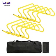 [Simhoa] Detachable Agility Hurdle Multi Part Set Kids Agility Hurdle Portable for