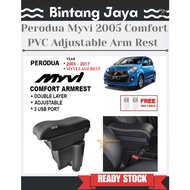 Perodua Myvi 2005 Comfort PVC Adjustable Arm Rest