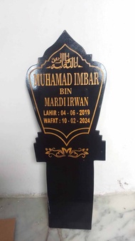 Batu NIsan Granit murah tancap Patok kijing kuburan islam makam  TILE TANCAP KECIL + FREE PACKING