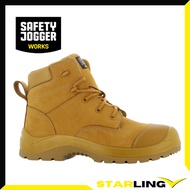 Safety Jogger Altar S3 Camel Mid-Cut Safety Shoe