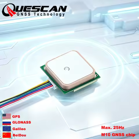QUESCAN G10A-F30 M10 GPS Antenna Module for INAV Betaflight ArduPilot ArduRover GPS Galileo GLONASS 