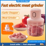 Multifunction Electric Meat Grinder Garlic Masher Mini Food Processor Vegetable Slicer Food Chopper