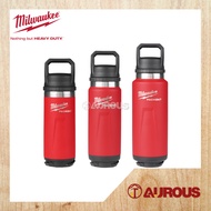 MILWAUKEE PACKOUT INSULATED BOTTLE WITH CHUG LID(48-22-8382R 18Oz)(48-22-8382B 18Oz)(48-22-8396R 24O