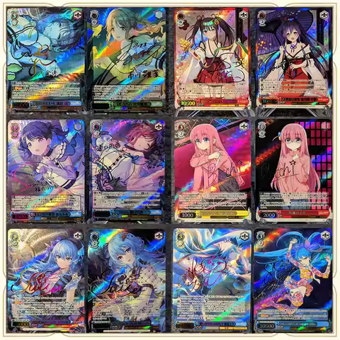 Anime Weiss Schwarz DIY ACG Boy Games Toys Birthday Gifts Board Games Boa Hancock Miku Goddess Miku 
