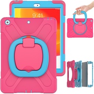 Ốp Chống Sốc Ốp Đứng Xoay 10.2 Độ Cho iPad 8 360 Inch Giá Đỡ Vỏ Chống Rơi Silicon Cho iPad Gen 7 7th