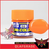 Mr Color ORANGE C59 C 59 paint gundam airbrush model kit mr hobby