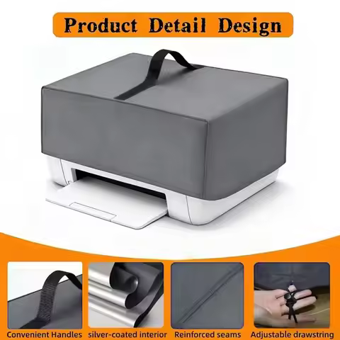 Waterproof Printer Dust Cover With Coating,Oxford Protector For Inkjet & All-in-One Printers Anti-St