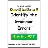 [Printable] Identify the Grammar Errors (KSSR/UASA)