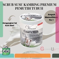 Murah LULUR PEMUTIH SUSU KAMBING VIENNA LULUR WHITENING BODY SCRUB