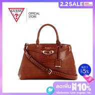 GUESS กระเป๋า รุ่น CG952706 SILVYE LUXURY SATCHEL สีน้ำตาล