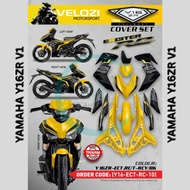 VELOZI EXCITER RC YELLOW BODY COVER SET BODY COVERSET YAMAHA Y16 V1 V2 ABS Y16ZR V1 V2 MOTORCYCLE