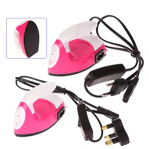 Mini Craft Iron Electric Iron Portable Handy Heat Press Diy Small Iron For Ironing Clothes Laundry A