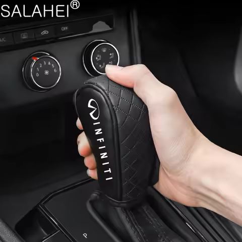 High quality Car Shift Cover Gear Handle Knob Cover Decor For Infiniti QX60 QX70 QX80 QX50 QX30 Q70L