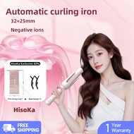 【6 Gifts】Hisoka 32+25mm Automatic Iron Ceramic Hair Curler Automatic Iron Ceramic Hair Curler卷发器 MY 