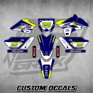 YZ85 OLD STICKER NEW DECAL YZ 85 NEW BEBEK STANDARD DECAL STICKER YZ 85 DECAL STICKER YZ 85 NEW 75