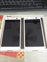 二手  兩台 零件瑕疵機  SONY XPERIA C3 D2533 不拆賣 (一台鎖  一台無法開機)