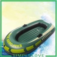 [Simple] Inflatable Dinghy Boat Inflatable Kayak for Travel Fishing Outdoor Rafting 1 person boat