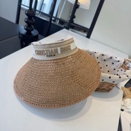 Christian Dior outlet 空頂草帽遮陽帽