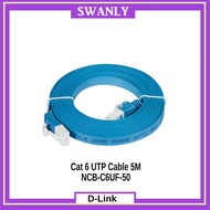 D-Link Cat 6 UTP Cable 5M NCB-C6UF-50