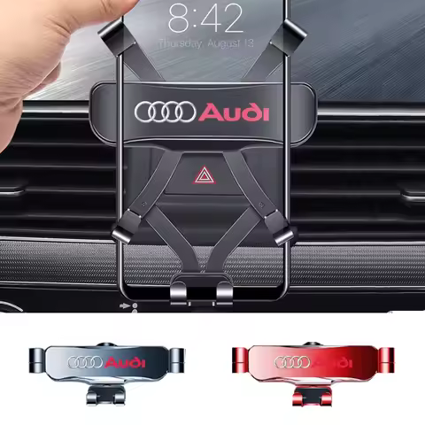 Car Air Vent Outlet Phone Holder for Audi A3 A4 B8 8P B9 8V B6 A5 B7 A1 A6 C6 Q3 Q5 C7 8I kuga A7 TT