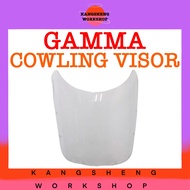 SUZUKI GAMMA COWLING VISOR - (CLEAR) WIND SHIELD WINDSHIELD TXR150 TXR 150 (PANTHER)