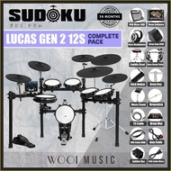 Sudoku Lucas Gen 2 12S Full Mesh 12pcs Electronic Drum - Package