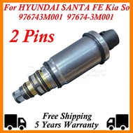 A/C Compressor VALVE CONTROL For HYUNDAI SANTA FE Kia Sorento K7 Cadenza Rio Forte Soul 976743M001 9