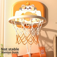 Mini Basketball Hoop Basketball Hoop Set For Kids Interactive Wall Mounted Ball Sports Toy With V3z0