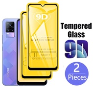 2PCS Tempered Glass 9D Vivo V23E Y20 Y20i Y20s Y12s Y21 Y33s Y21s Y50 Y30 Y30i Y51 2020 Y31 2021 Y17